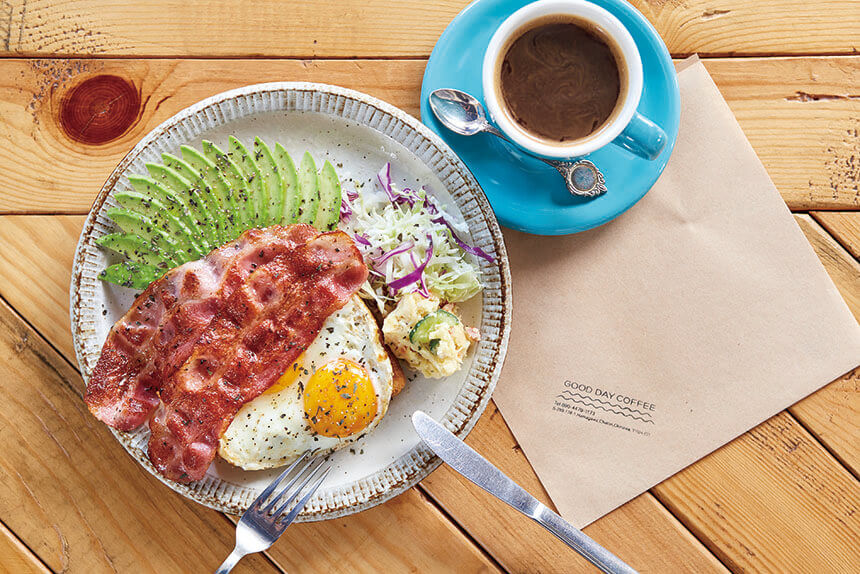 오키나와에 있으면서도, 해외에 온 것 같은 기분을 맛볼 수 있는 “GOOD DAY COFFEE”의 인기 넘버원은 “GOOD DAY BREAKY”